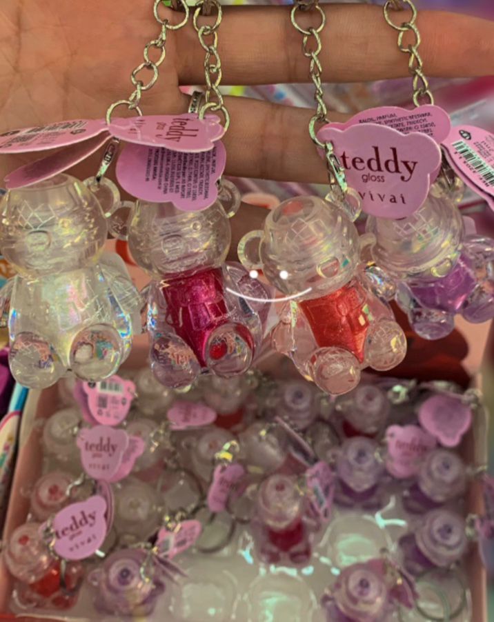 🐻 Gloss Teddy VIVAI: brilho fofinho, poder real!